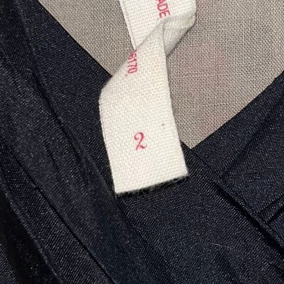 Maeve Women's Floral Cotton V-Neck Dress Size 2 Multicolor - Picture 5 of 8